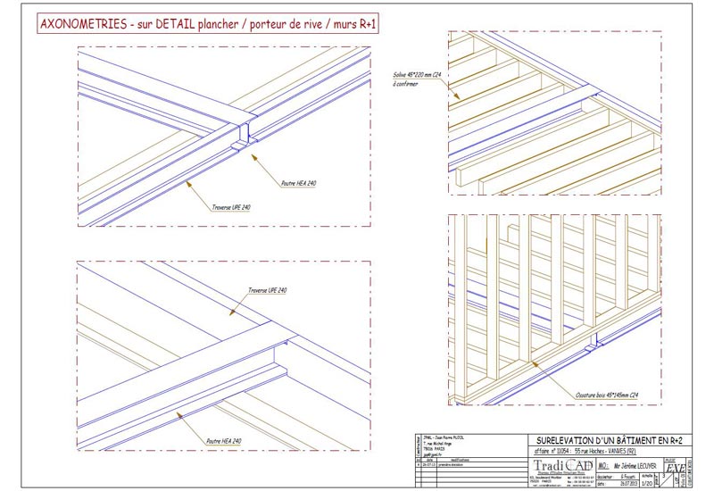 Tradicad Bureau d'tudes structures bois