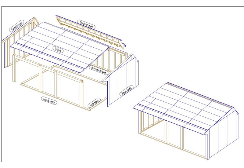 Bureau d'tudes Tradicad structures bois