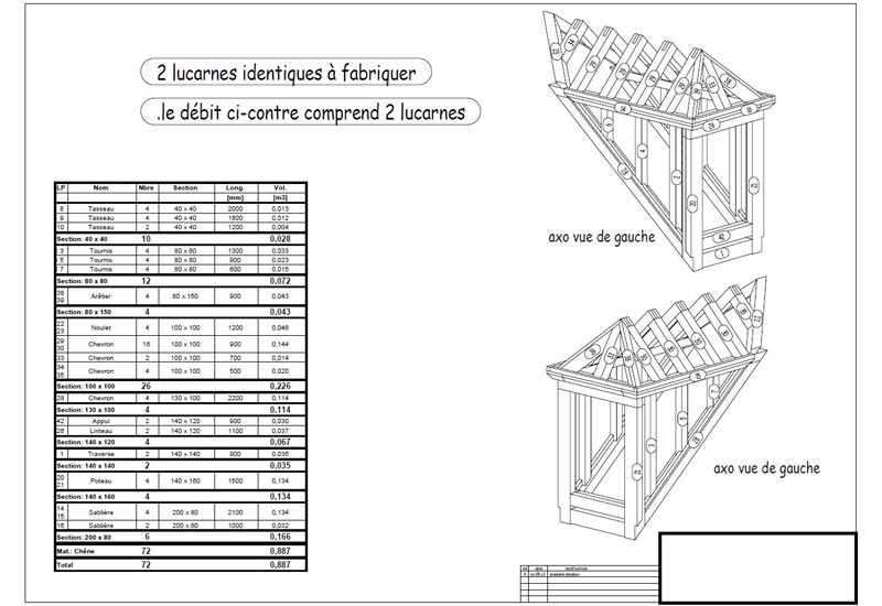 Bureau d'tudes Tradicad charpentiers bois