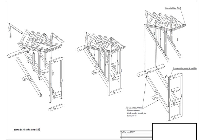 Bureau d'tudes Tradicad autoconstructuers en bois