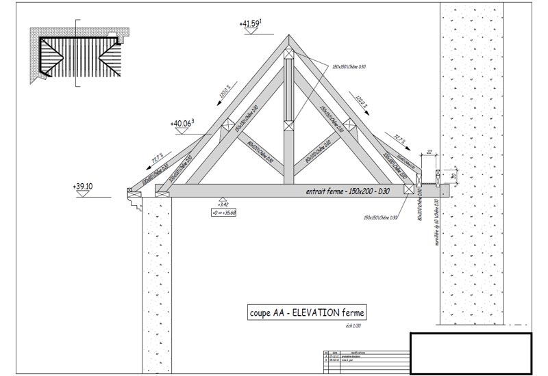 Bureau d'tudes Tradicad structures bois